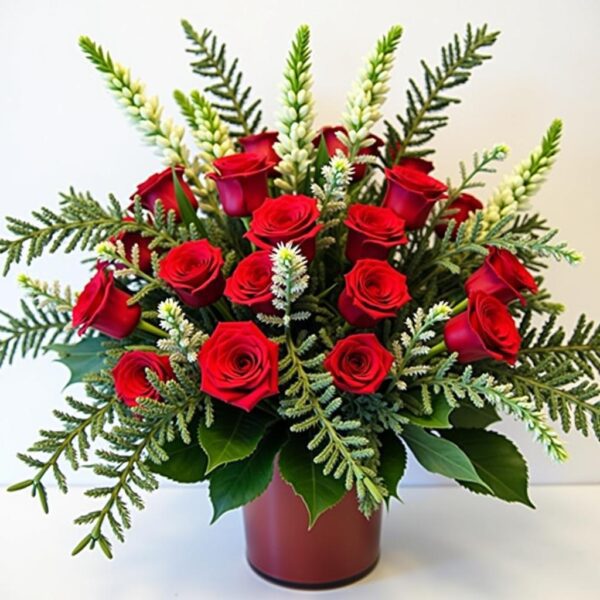 Brighten Your Holidays with Christmas Flowers in West Palm Beach