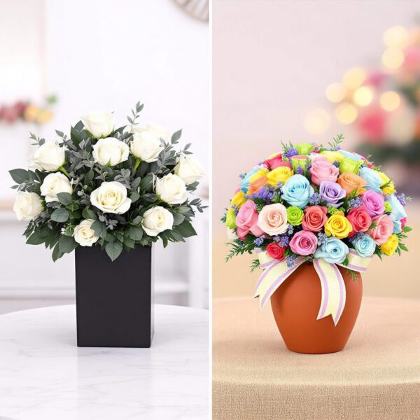 Modern vs. Traditional Rose Arrangement Styles