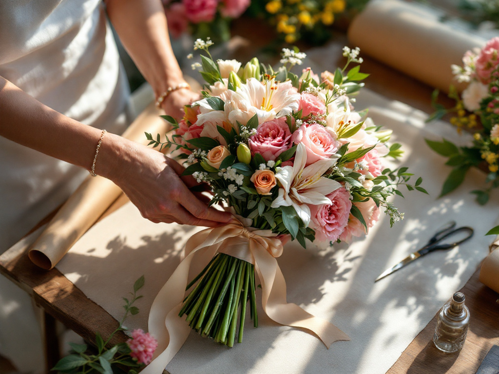 How to Create a Hand-Tied Bouquet
