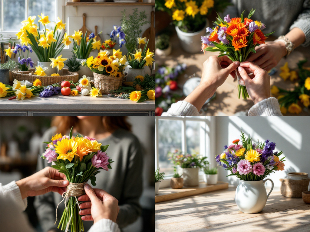 How to Create a Hand-Tied Bouquet