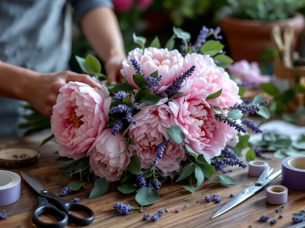 How to Create a Hand-Tied Bouquet