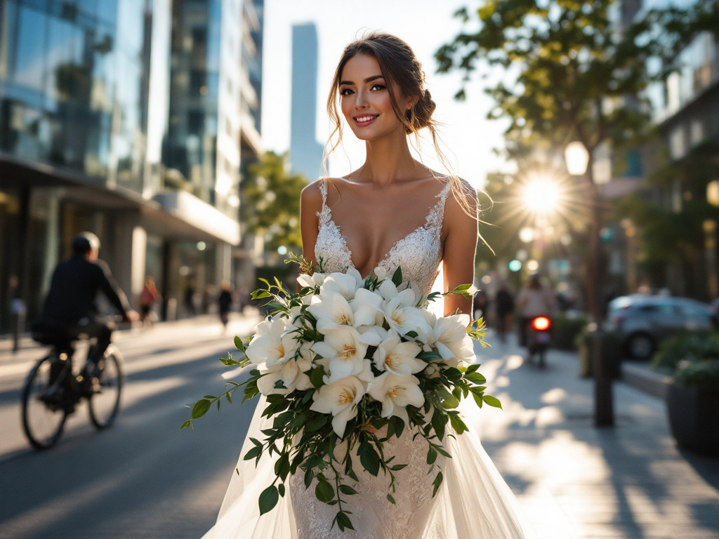 arm sheaf bouquet