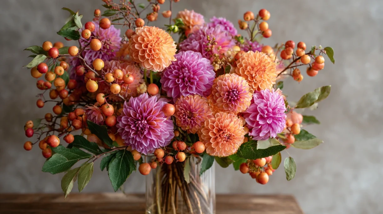 Designing Your Fall Garden with Dahlias and Chrysanthemums