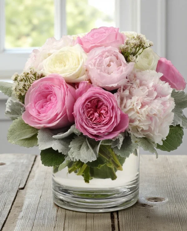 blush pinks