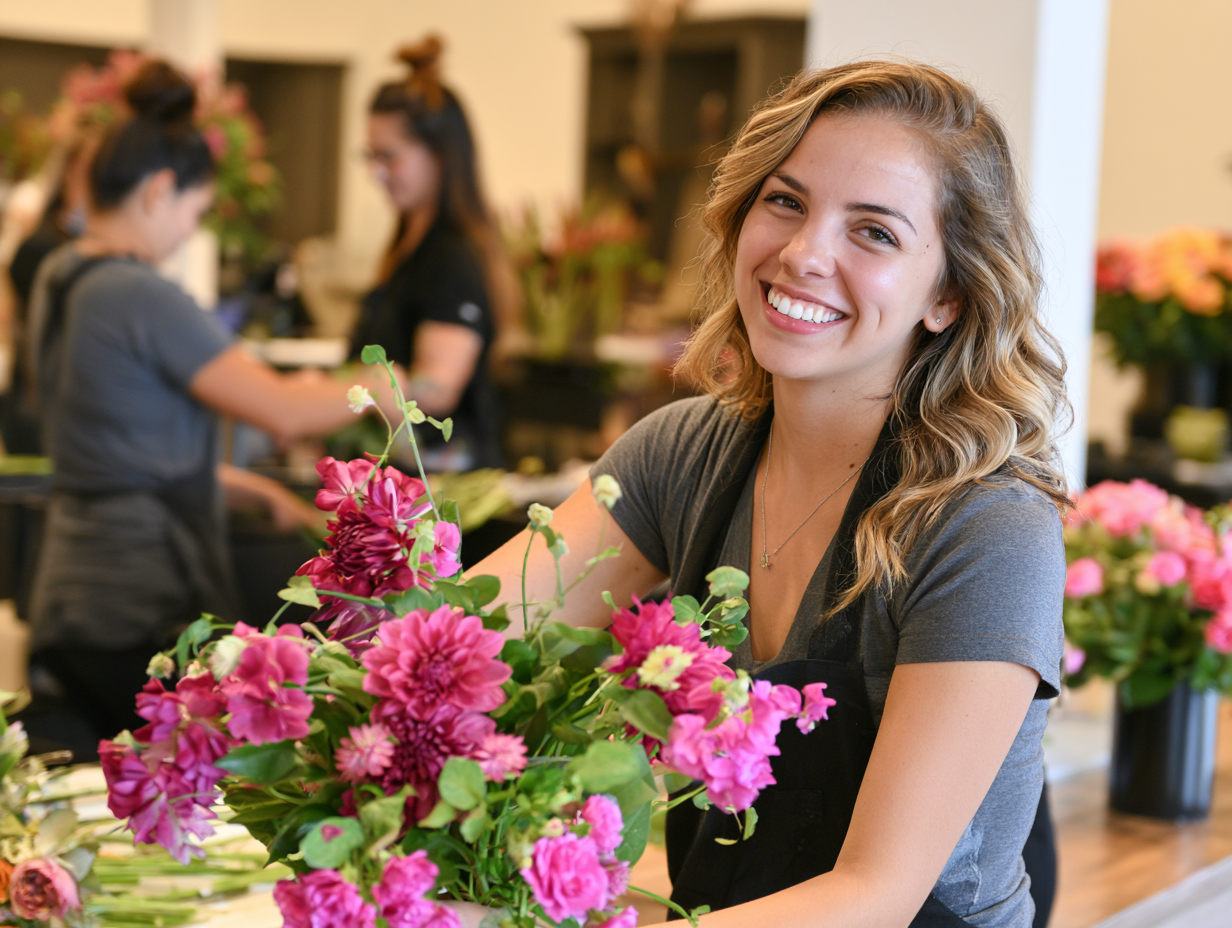 A Glimpse into the Daily Life of Our WPB Florists
