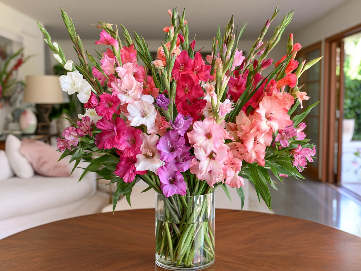 Gladiolus in Floral Arrangements