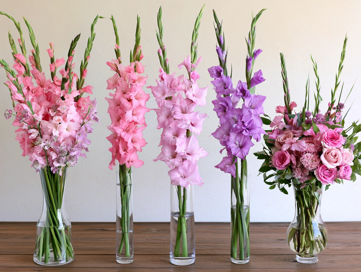 Gladiolus in Floral Arrangements