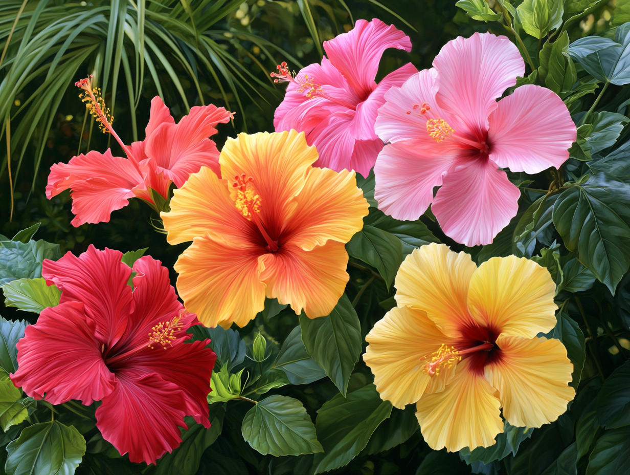 Hibiscus A Burst of Color and Beauty
