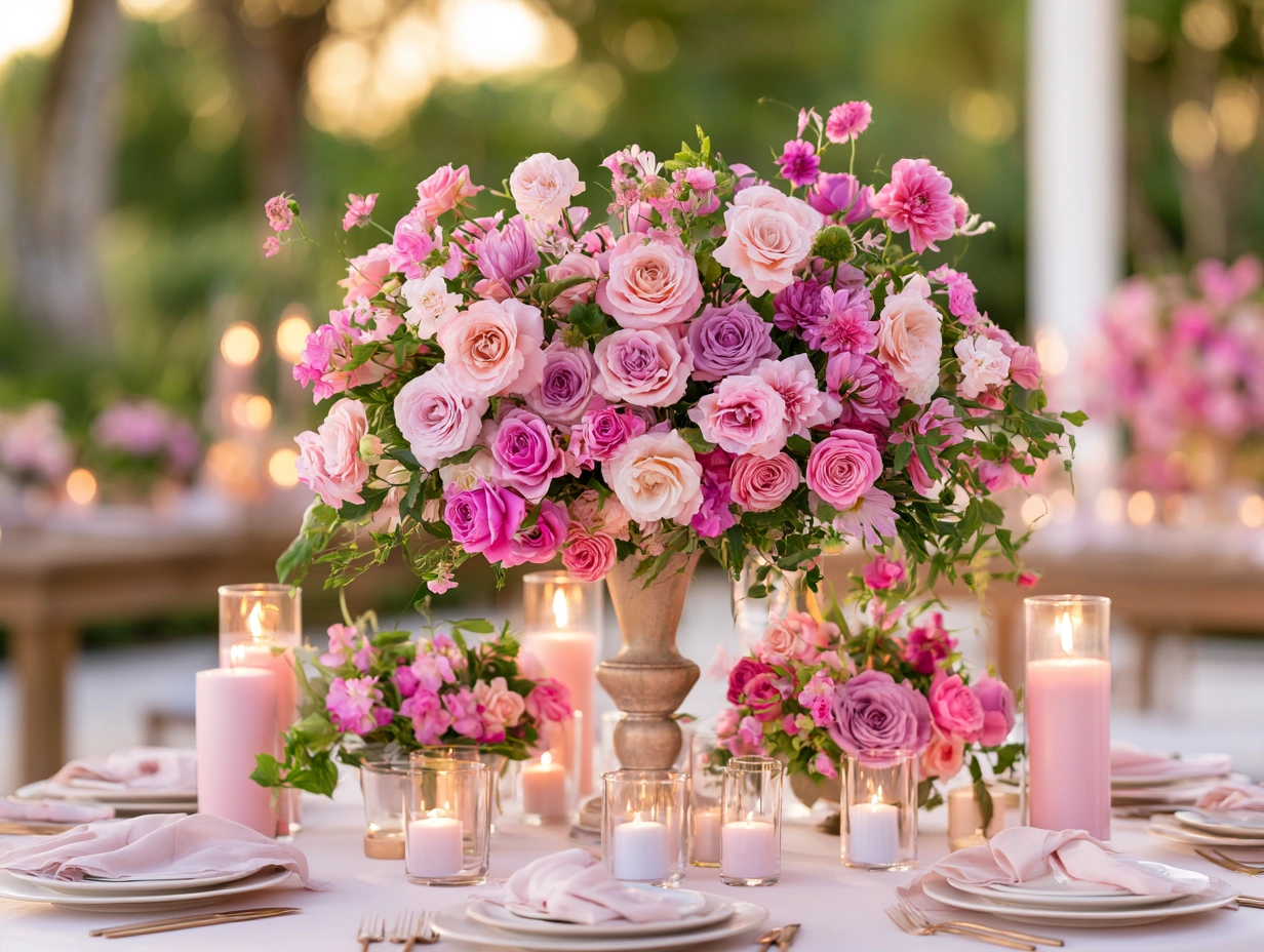 Stunning Flower Arrangements for Late-Summer Weddings in Palm Beach County