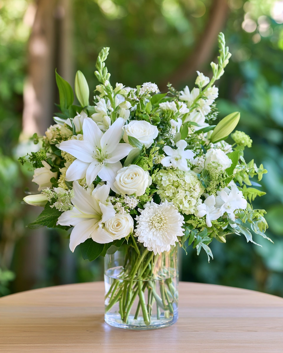 Sympathy flowers