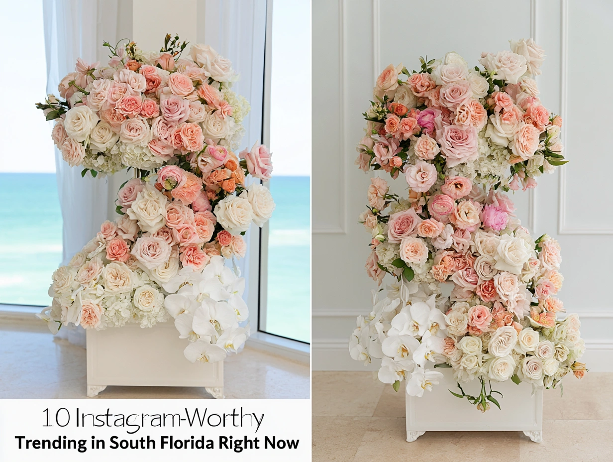 Top 10 Aesthetic Flower Arrangements in South Florida for 2026