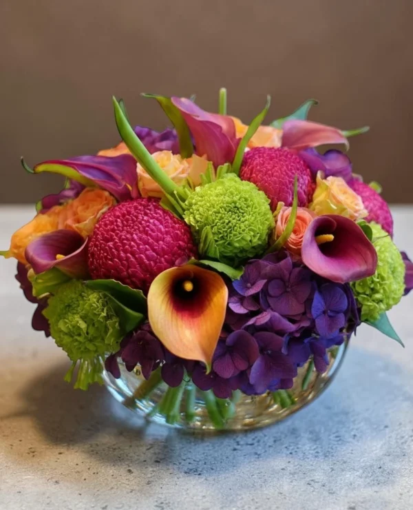 Bold & Colorful centerpiece