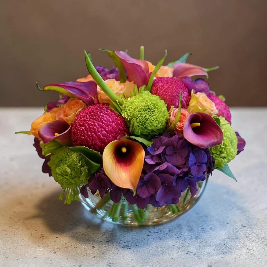 Bold & Colorful centerpiece