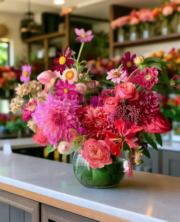 Elegant Pink Flower Arrangement